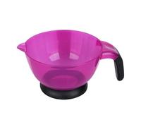 Coloring Dish - Suction Base Applicator, Large Pigment Blender Container | Compact Molded Structure | Home Grooming Routines, Non Slip Rubberized Footprint Keeps Mixing Vessel Steady During Hair Tasks
