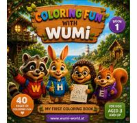 Coloring fun with WUMI: My first coloring book