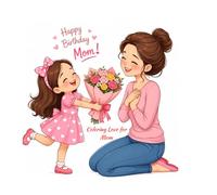 Coloring Love for Mom: Simple Coloring Fun for Little Kids | A Lovely Mother’s Day Gift from Children