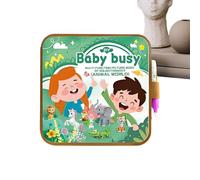 Coloring Pad - Regenerative Painting Book, No Stain Drawing Kit, Child's Activity Book, Cognitive Teaching Apparatus, Boys Girls Home School Vehicle Vacation Trip, Creative Educational Companion