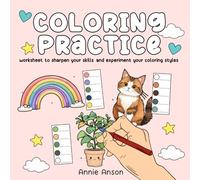 Coloring Practice, Sharpen Skills & Experiment Your Coloring Styles: Patterns & Textures Worksheet, Much More Coloring Techniques To Learn