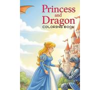 Coloring Princess and Dragon