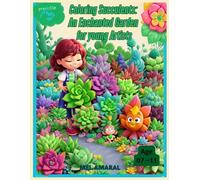 Coloring Succulents: An Enchanted Garden for Young Artists