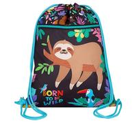 Colorino F070653, Sac de sport à cordon VERT WILDKID, Multicolor