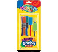 Colorino pinceaux créatifs 6 pièces