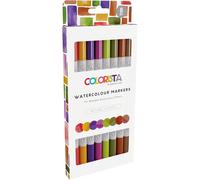 Colorista Watercolour Markers-Pack Of 8-Botanic Accents, Taille Unique[Z4244]