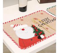 ColorKhaki Taille 4633 cm. Tissu festif pour une durabilité idéale pour les vacances de Noël. Caractéristiques : motif dessin animé. Personnages de Noël festifs pour créer des vacances joyeuses