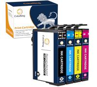 ColorKing 604 XL Cartouches compatibles avec Cartouche epson 604 pour Epson XP 2200 pour Epson Expression Home XP-2205 XP-3200 XP-4205 Workforce WF-2910 WF-2930 WF-2935 (1Noir 1Cyan 1Jaune 1Magenta)
