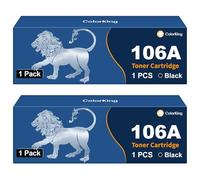 ColorKing Cartouche Toner 106A W1106A Compatible avec HP 106A W1106A Toner