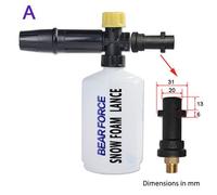 Colorless Générateur De Mousse Pour Karcher Kranzle Interskol Elitech Huter Gerni Stihl, Pistolet À Mousse Pour Lavage De Voiture À Haute Pression