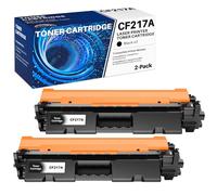 colorly Cartouche de Toner 17A CF217A Compatible avec HP 17A CF 217A | Remplacement pour HP LaserJet Pro MFP M130A M130FN M130FW M130NW M102A M102W (2 Noir)