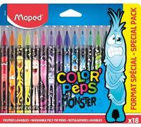 Colorpeps Marqueurs monstres 18 couleurs MAPED