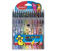Color'Peps Monster Coloré Stylos Et Crayons,12 Stylos+15 Crayons - 984718