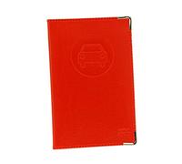 COLORPOP 550063 Porte-Papiers Véhicule - Nouveau Permis - Coloris Rouge