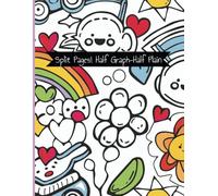Colorpop Creative Sketchbook: Split Graph & Blank Pages for Lettering, Journaling, Sketching, and More: A Unique Notebook for Art, Math, Design, and Creative Expression