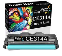 ColorPrint 1 tambour de rechange compatible 126A CE314A pour imprimantes couleur HP Color Pro MFP M176n M177fw TopShot M275 MFP CP1025 Color CP1025nw