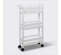 desserte Roul 3niv Coton on, Blanc