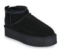 Colors of California Boots PLATFORM SHEEPSKIN BOOT in Noir 39