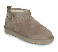 Bottes Colors of California Short sheepskin boot in suede pour Femme 40 Beige