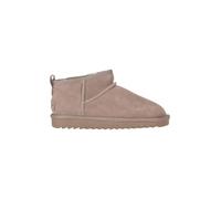 Colors of California HC.YW078 Muttins Taupe pour Femme en Nubuck avec Compensé Bas en Polaire, taupe, 6 UK