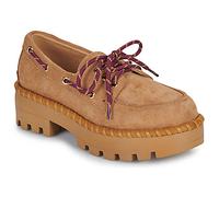 Chaussures à lacets Colors of California Boat suede shoe pour Femme 40 Marron