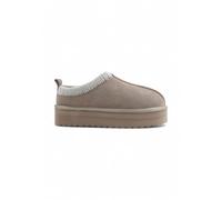 Colors of California - Sabot à plateforme - Femme - Chaussures - Gris - Taille: 39 EU