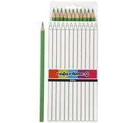 Colortime crayons 3 mm recharge 17 cm vert 12 pièces Vert G