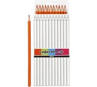 Colortime crayons de couleur 3 mm recharge 17 cm orange 12 pcs Orange G