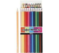Colortime crayons de couleur 3 mm remplissant multicolore 12 pièces Multicolore G