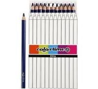 Colortime crayons Jumbo5 mm recharge marine 12 pièces Marin G