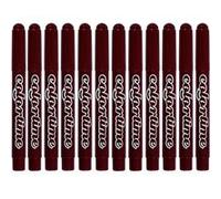 Colortime épingles épaisseur 5 mm rouge vin 12 pièces Rouge G