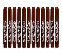 Colortime épingles épaisseur de ligne 5 mm marron 12 pièces Marron G