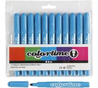 Colortime épingles épaisseur 5 mm bleu clair 12 pièces Bleu ciel G