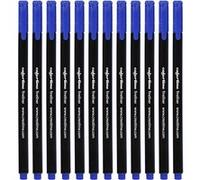 Colortime fineliner épaisseur 0,6-0,7 mm bleu foncé 12 pièces Bleu marine G