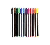 Colortime fineliner épaisseur 0,6-0,7 mm multicolore 12 pièces