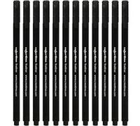 Colortime fineliner épaisseur 0,6-0,7 mm noir 12 pièces Noir G