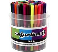 Colortime goupilles de godet épaisseur de ligne 2 mm multicolore 100 pièces Multicolore G