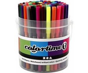 Colortime goupilles de godet épaisseur de ligne 2 mm multicolore 100 pièces Multicolore G
