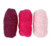 Colortime laine cardée rose 10 grammes 3 pièces Rose G