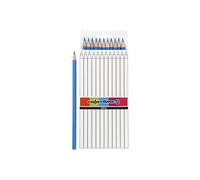 Colortime recharge crayons 3 mm 17 cm bleu 12 pièces