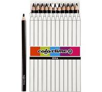 Colortime recharge crayons Jumbo5 mm noir 12 pièces Noir G