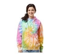 Colortone Pull batik unisexe « Rainbow » | Sweat à capuche Batik S à 3XL avec différents motifs | Vêtements Flower Power en coton | Design batik coloré à la main, Éternité, M