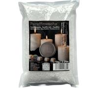 colortree Pastilles de cire de paraffine naturelle pure pour bougies parfumées DIY 1 kg Blanc