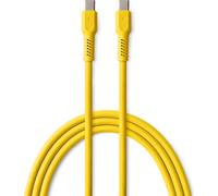FOREVER Colorum Cable USB C vers USB C 60W Jaune - 1,8m Câble USB C pour Charge et Synchronisation de Données - Cable USB C Charge Rapide pour Smartphone Tablette et Ordinateur Portable