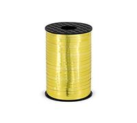 ColorUp.Shop PRM5-019 Ruban en Plastique Ribbon Doré 5 mm/225 m