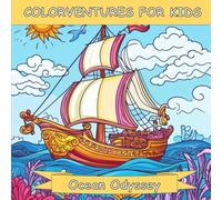 ColorVentures for Kids: Ocean Odyssey: Coloring Book for Kids; Perfect Gift for Children (Boys and Girls)