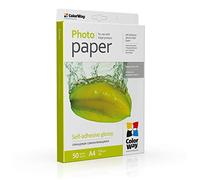 COLORWAY papier photo brillant 50 feuilles DIN A4 135g