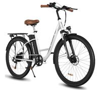 COLORWAY Velo Electrique, avec Moteur 250W, EBike avec Batterie 36V 15Ah, 7 Vitesses, écran LCD, vélo électrique de 28 Pouces pour Hommes et Femmes, autonomie de 45 à 100 km