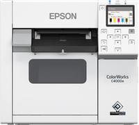 ColorWorks C4000 - imprimante d'étiquettes couleur pour supports brillants, massicot, USB + Ethernet