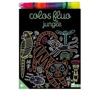 colos fluo jungle - avec un feutre multimines